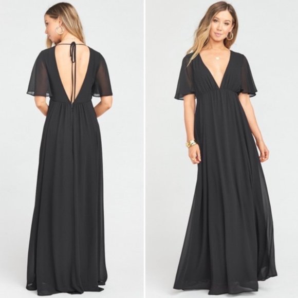 Show Me Your MuMu Dresses & Skirts - SHOW ME YOUR MUMU Faye Flutter Maxi Dress size S